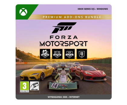 Gra Xbox Series X Xbox Forza Motorsport Premium Add-Ons Bundle